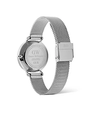 Daniel Wellington Unisex Analog Silver-Tone Stainless Steel Watch, 32mm