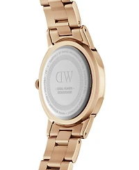 Daniel Wellington Unisex Analog Rose Gold-Tone Stainless Steel Watch, 28mm