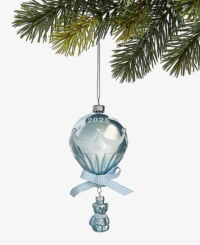 Holiday Lane Baby's First Christmas 2025 Blue Hot Air Balloon Ornament, Macy's Exclusive