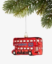 Holiday Lane Around the World London 2025 Double-Decker Bus Ornament, Macy's Exclusive