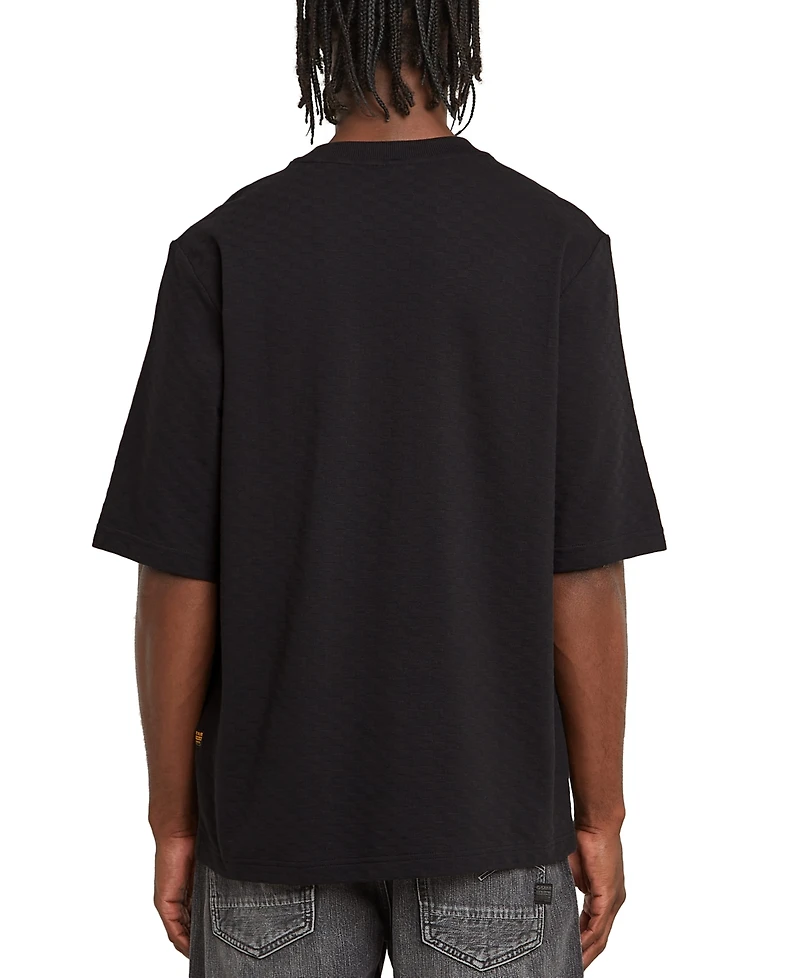 G-Star Raw Men's Checquard Tweeter Lightweight Sweater T-Shirt