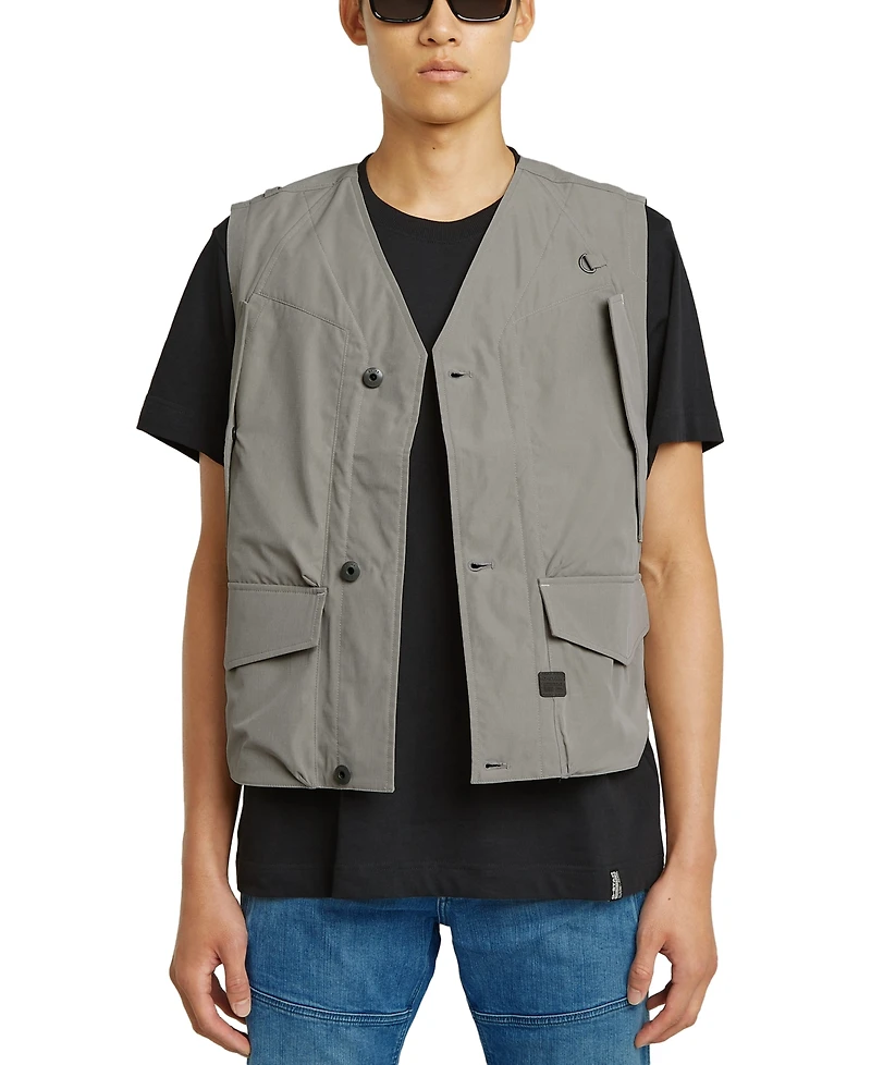 G-Star Raw Men's Multi-Pocket Utility Vest