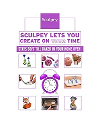Super Sculpey Ultralight: White