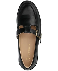 Journee Collection Women's Corina Round Toe Mary Jane Loafers