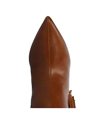 Journee Collection Women's Dolly Stiletto Heel Comfort Boots