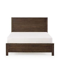 Solid Wood Bed Frame – Sturdy Platform Bed with Slatted Base