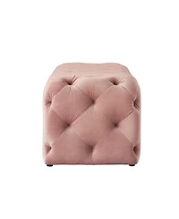 Upholstered Velvet Bench – Stylish Padded Seat for Entryway, Bedroom, or Living Room Decor