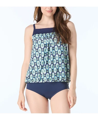 Beach House Women's Swim Audrey Blouson Tankini Top
