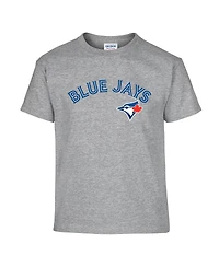 Soft As A Grape Big Boys and Girls 2-Pack Royal/Gray Toronto Blue Jays T-Shirt Set