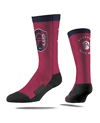 Strideline Men's and Women's St. Louis City Sc 2025 Jersey Hook Premium Crew Socks