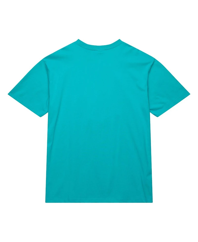 Mitchell & Ness Men's Turquoise Vancouver Grizzlies Hardwood Classics Neon Nights Premium T-Shirt