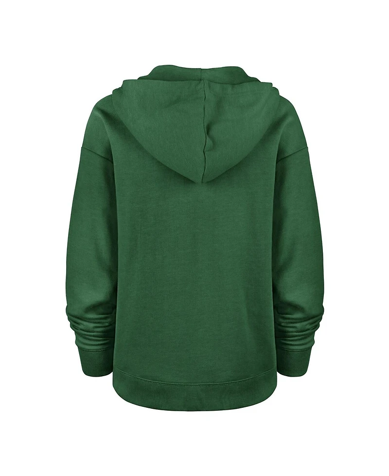 '47 Brand Women's Kelly Green New York Jets Plus Clarity Kennedy Pullover Hoodie