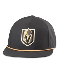 American Needle Men's Black Vegas Golden Knights Buxton Pro Tech Adjustable Hat