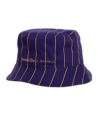 Mitchell & Ness x Dannijo Women's Purple Los Angeles Lakers Bucket Hat