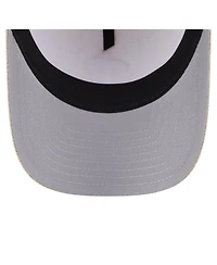 New Era Men's Beige Philadelphia Phillies Cotton Weave M-Crown A-Frame 9FORTY Adjustable Hat