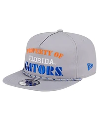 New Era Men's Gray Florida Gators Golfer Vintage Adjustable Hat