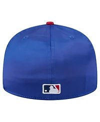 New Era Men's Royal/Red Chicago Cubs Satin 59FIFTY Fitted Hat
