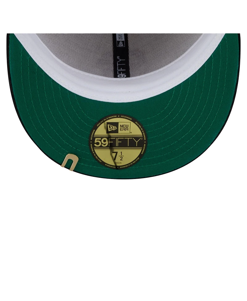 New Era Men's Cream/Black San Francisco Giants Two-Tone Corduroy 59FIFTY Fitted Hat