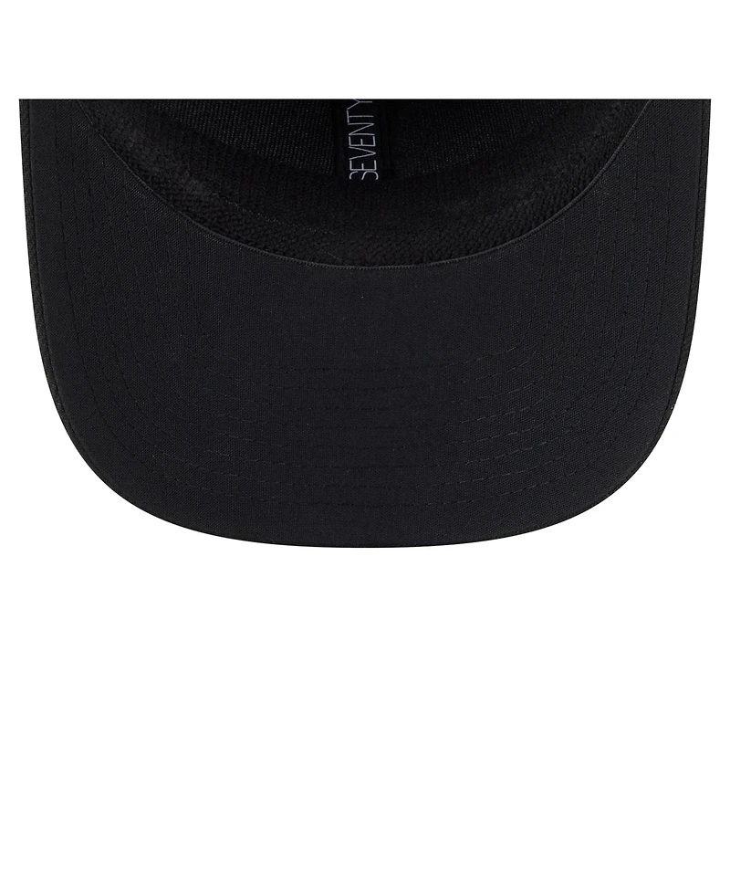 New Era Men's Black Iowa Hawkeyes Game Day Multi-Rope 9SEVENTY Stretch-Snap Hat