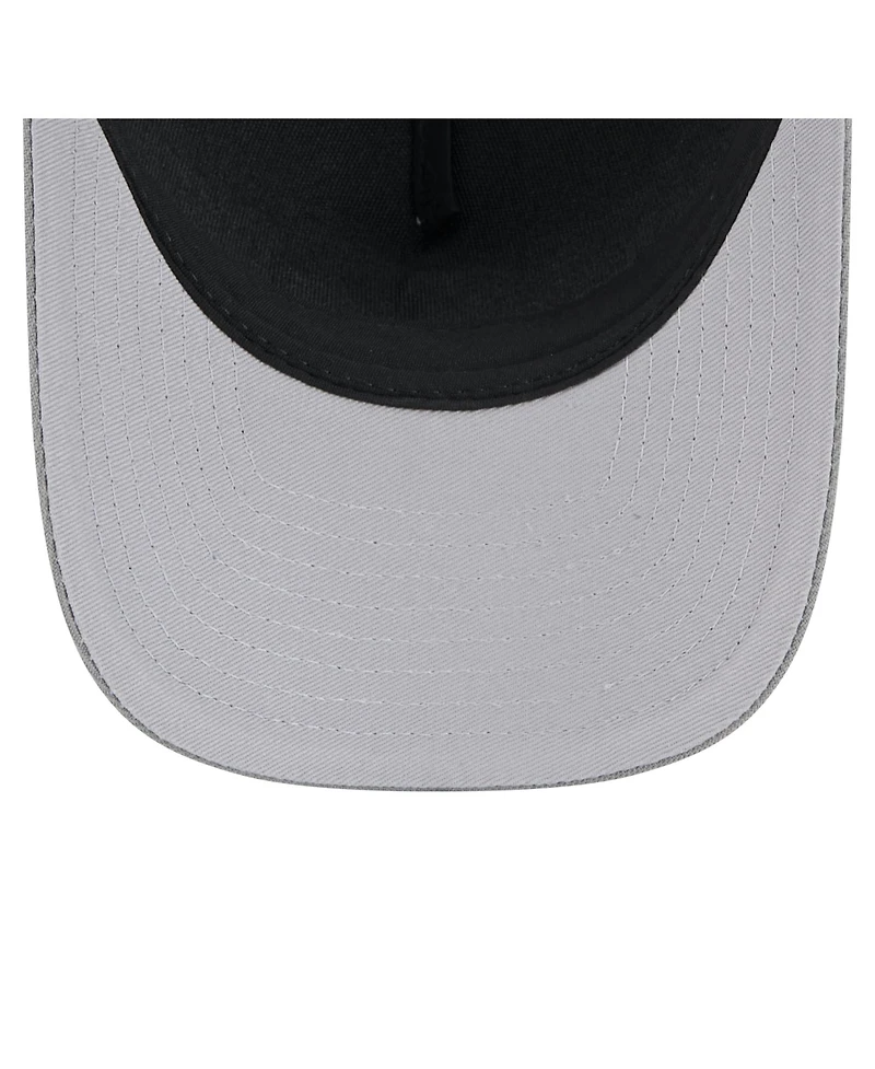New Era Men's Gray Athletics Color Pack A-Frame 9FORTY Trucker Adjustable Hat
