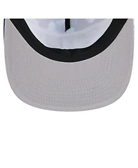 New Era Men's Navy Tampa Bay Rays Adventure Pattern Golfer Trucker Snapback Hat