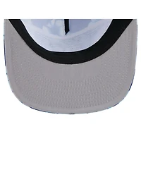 New Era Men's Royal Kansas City Royals Adventure Pattern Golfer Trucker Snapback Hat