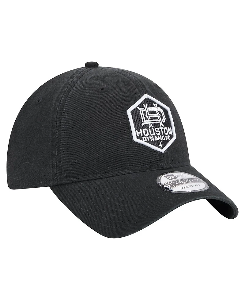 New Era Men's Black Houston Dynamo Fc 2025 Kickoff 9TWENTY Adjustable Hat