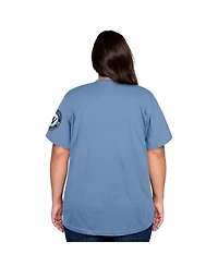 New Era Women's Powder Blue Washington Nationals 2025 City Connect Plus T-Shirt