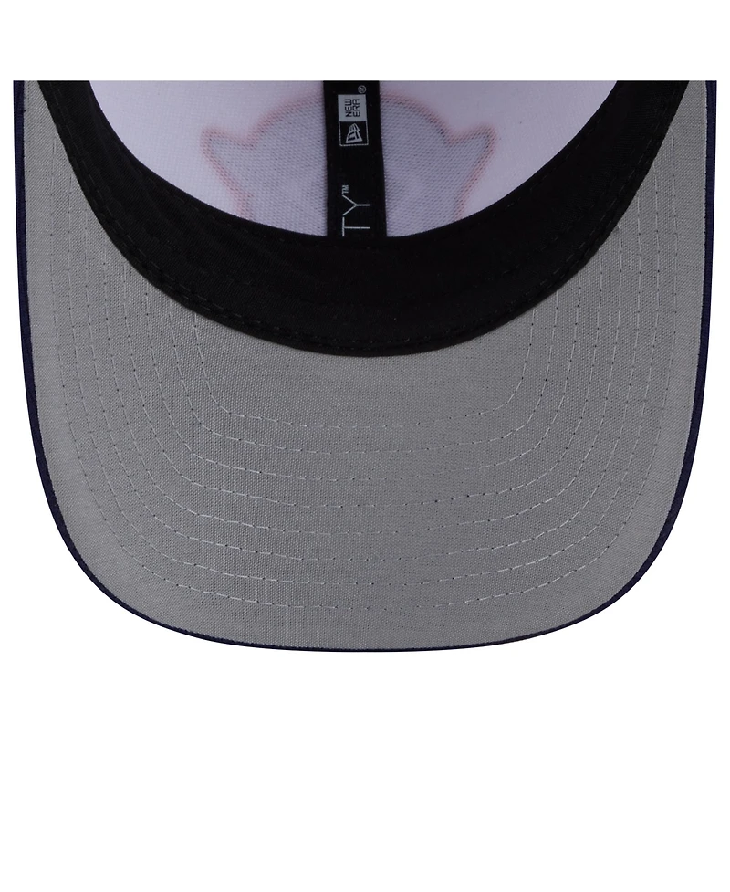 New Era Men's White/Navy Houston Astros 2025 City Connect Batting Practice 9FORTY Adjustable Hat