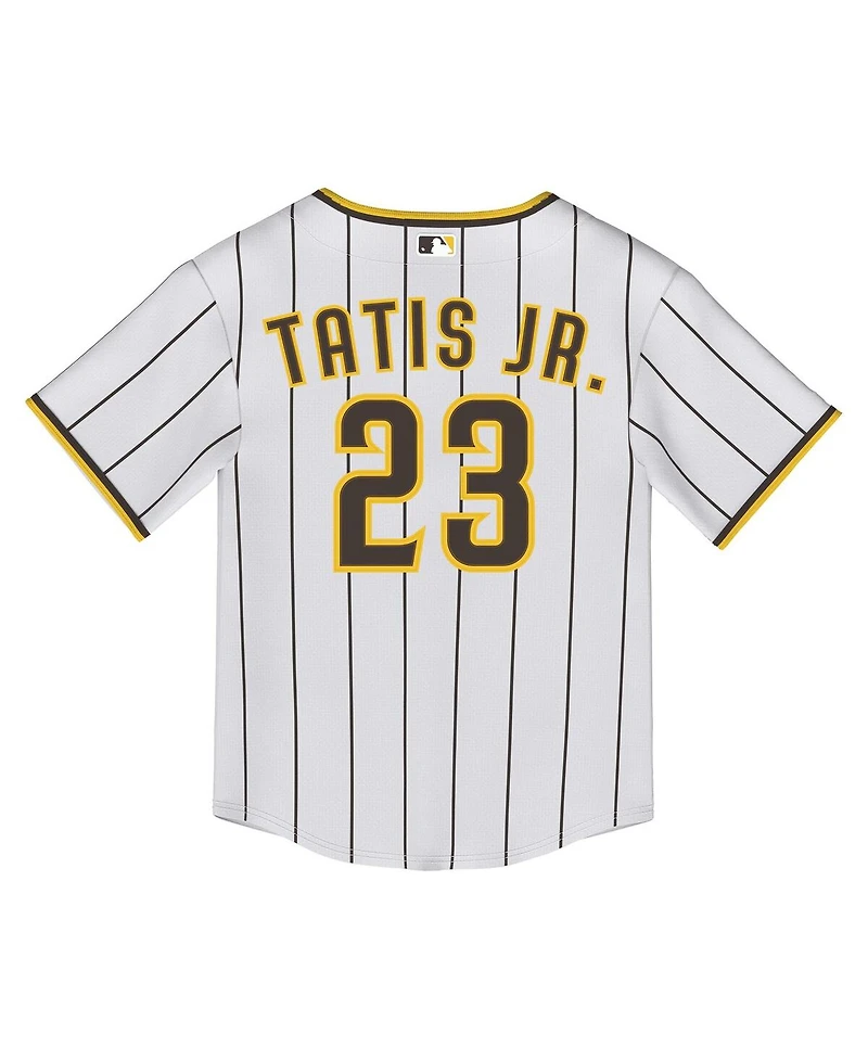 Nike Baby Boys and Girls Fernando Tatis Jr. White San Diego Padres Home Replica Jersey