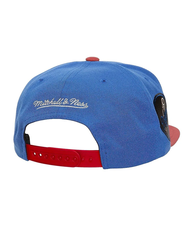 Mitchell & Ness Men's Royal Los Angeles Dodgers Cooperstown Collection Basic Flip Snapback Hat
