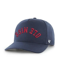 '47 Brand Men's Navy Ole Miss Rebels Flip Script Hitch Adjustable Hat