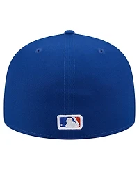 New Era Men's Royal York Mets Yarn Stitch 59FIFTY Fitted Hat