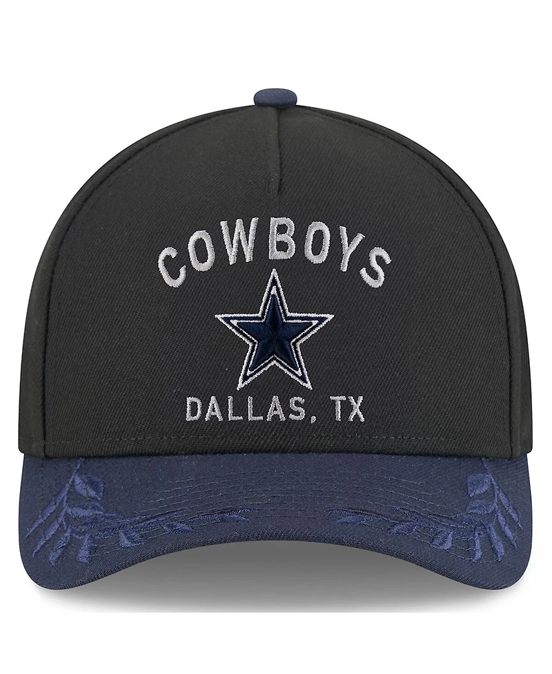 New Era Men's /Navy Dallas Cowboys 2025 Nfl Draft 9FORTY A-Frame M-Crown Adjustable Hat