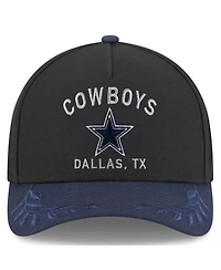 New Era Men's /Navy Dallas Cowboys 2025 Nfl Draft 9FORTY A-Frame M-Crown Adjustable Hat