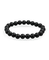 Bling Jewelry Natural Multi Color Round Beads 8MM Strand Stackable Stretch Bracelet