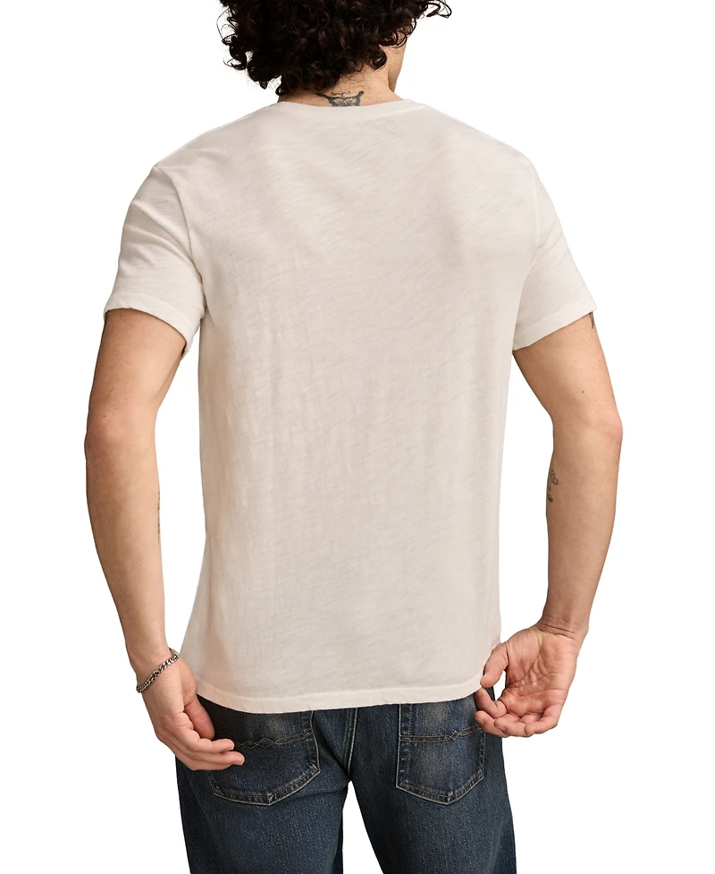 Lucky Brand Men's Fender Peach Hand T-Shirt