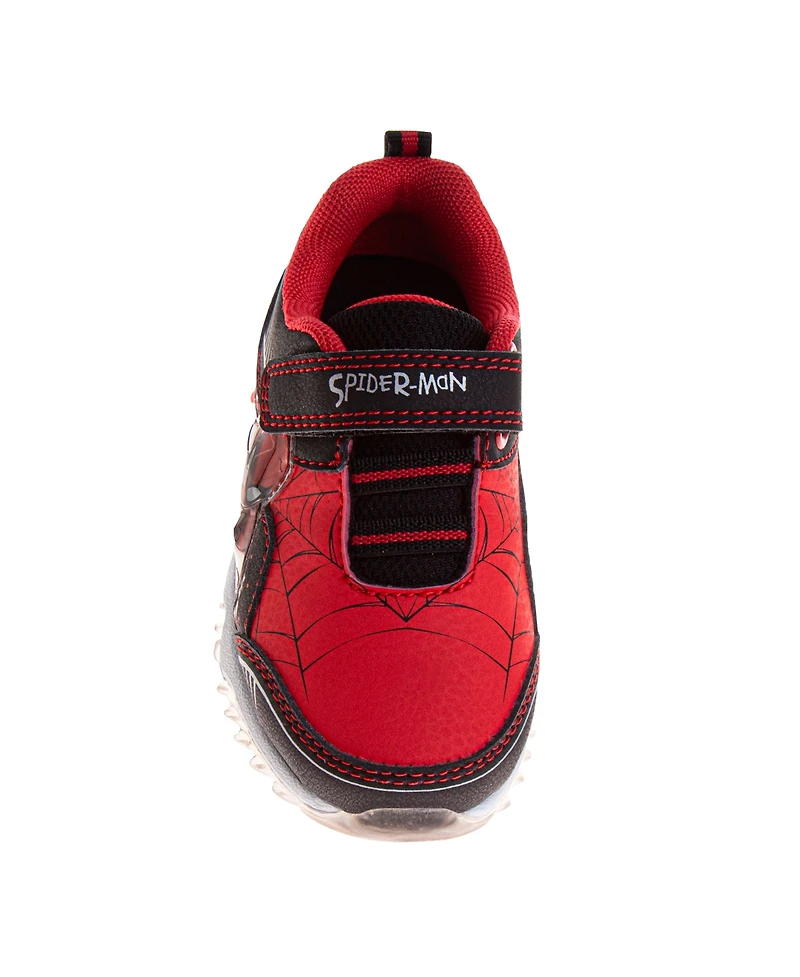 Spider-Man Toddler Boys Hook and Loop Sneakers