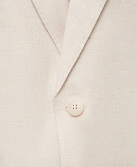 Mango Men's Linen Slim-Fit Suit Blazer