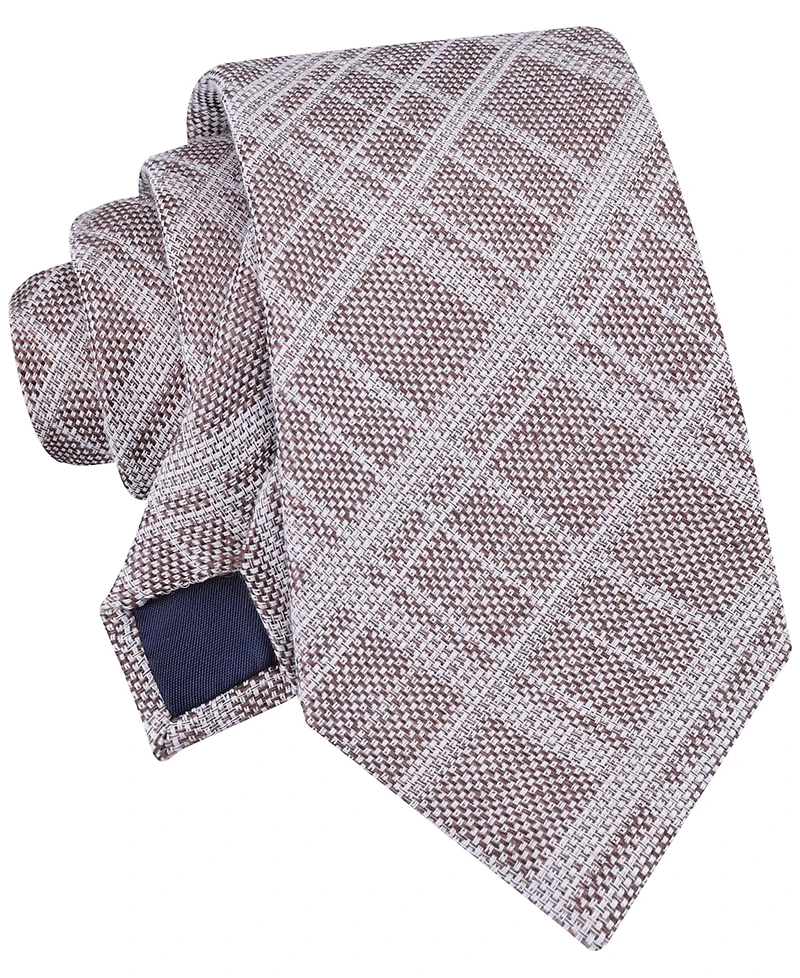 Tommy Hilfiger Men's Memphis Tonal Grid Tie