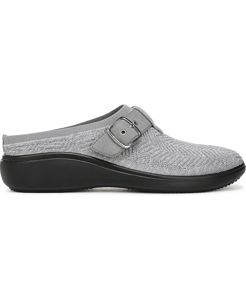 LifeStride Women's Balance-Knit Washable Round Toe Clogs