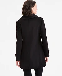 Michael Kors Women's Collared Zip-Front Coat
