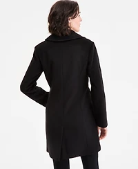 Michael Kors Women's Collared Button-Front Coat, Exclusively at Macy's