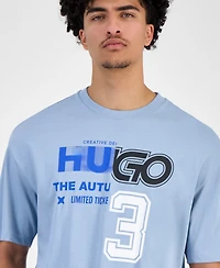 Hugo by Boss Men's Racing Logo Graphic T-Shirt