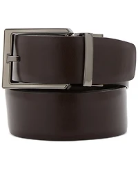 Perry Ellis Portfolio Men's Navy Reversible Belt