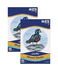UCreate Mixed Media Heavyweight Art Paper, Pack of 2