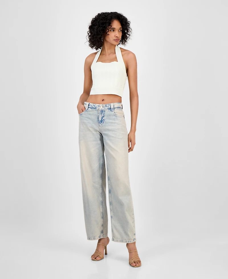 Guess Women's Sofie Sweater Halter Top