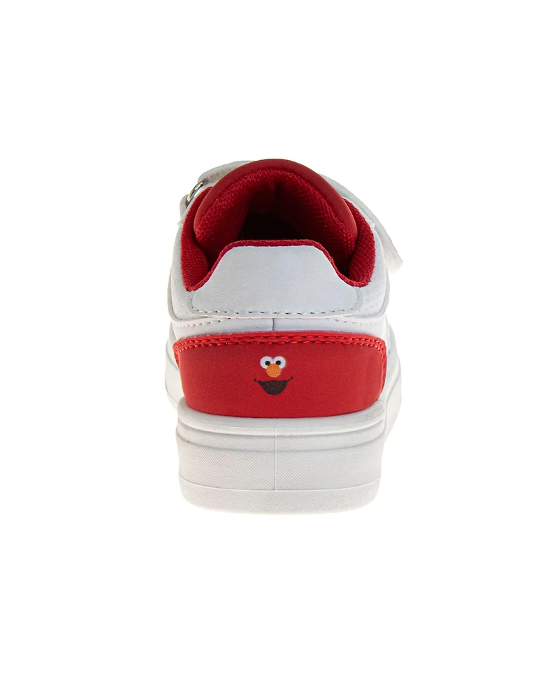 Sesame Street Toddler Boys and Girls Star Elmo Hook Loop Casual Sneakers