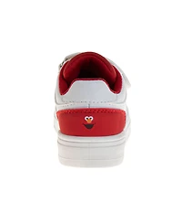 Sesame Street Toddler Boys and Girls Star Elmo Hook Loop Casual Sneakers