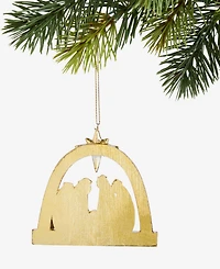 Holiday Lane Blessed Arched Nativity Scene Ornament, Macy's Exclusive